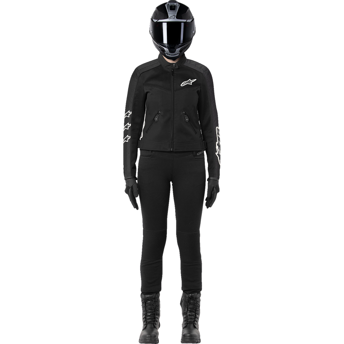 ALPINESTARS Stella T-Dyno Air Jacket - Black - Small 3310725-10-S