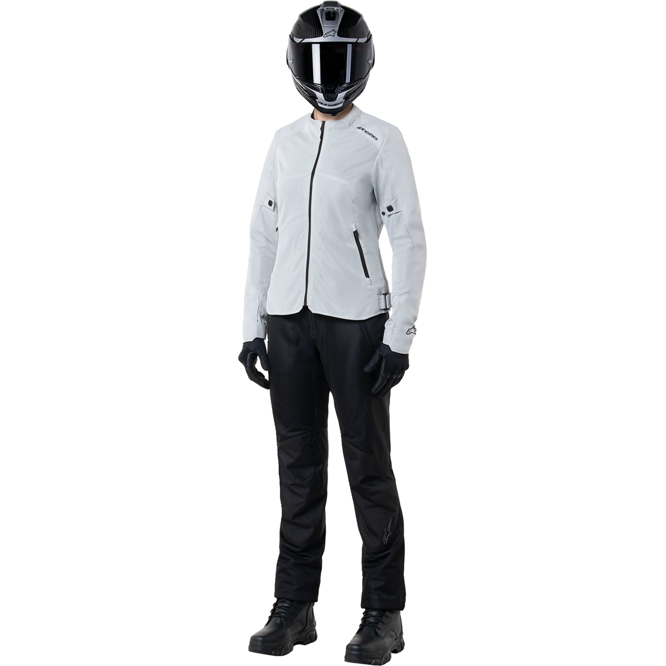 ALPINESTARS Stella C-1 Air Jacket - Silver - Small 3310425-19-S
