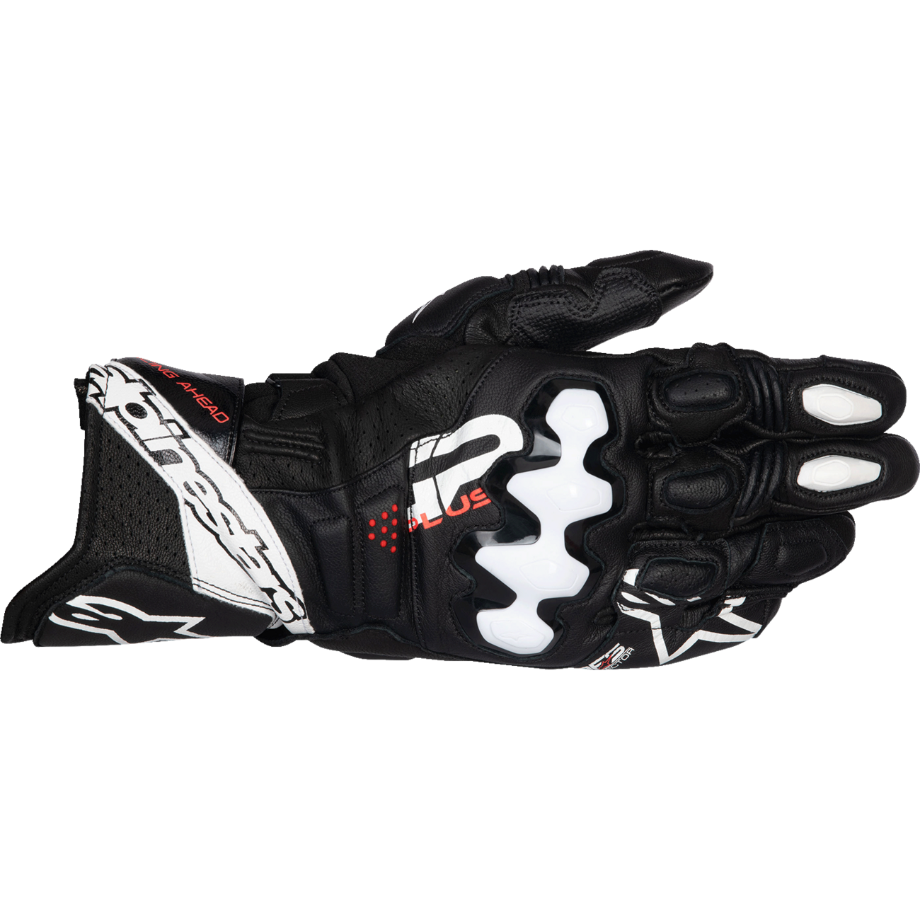 ALPINESTARS GP Plus R V3 Leather Gloves - Black/White - Small 3550825-12-S