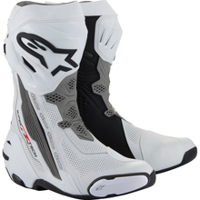 ALPINESTARS Supertech R Vented Boots - White/Gray/Black - US 12.5 / EU 48 2220121-2024-48