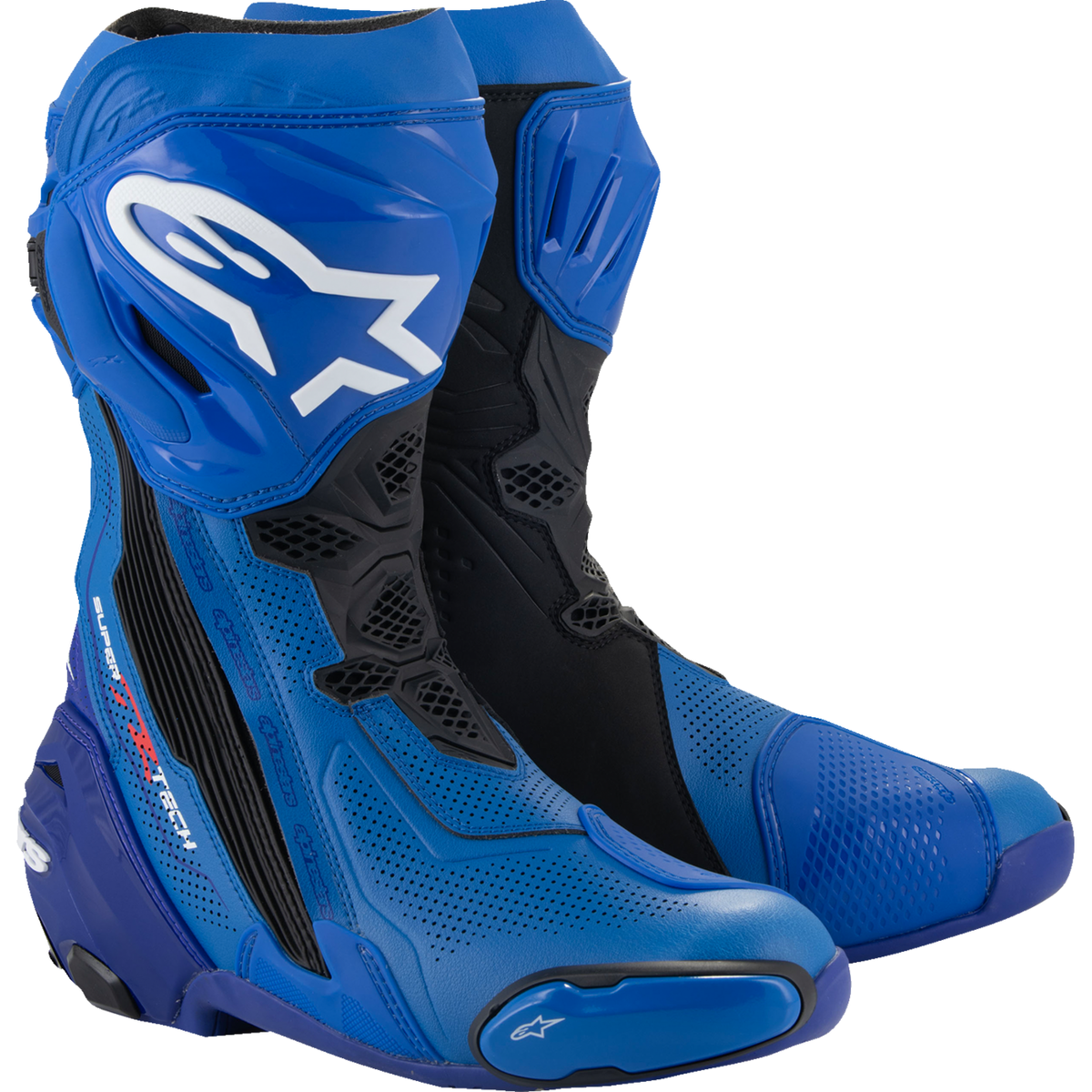 ALPINESTARS Supertech R Vented Boots - Blue/Black - US 7.5 / EU 41 2220121-713-41