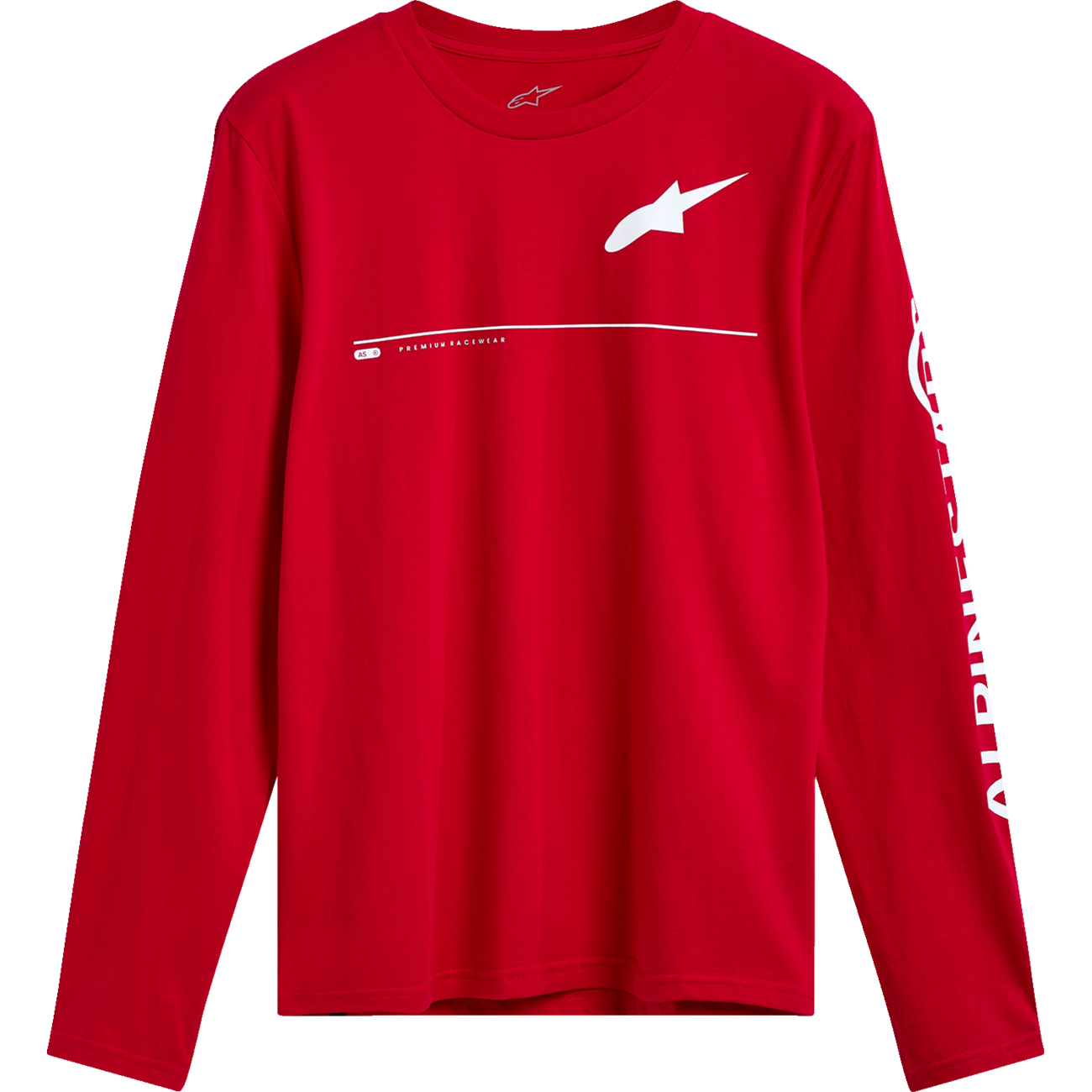 ALPINESTARS Committed Long-Sleeve CSF T-Shirt - Red - Large 1215-71200-30-L