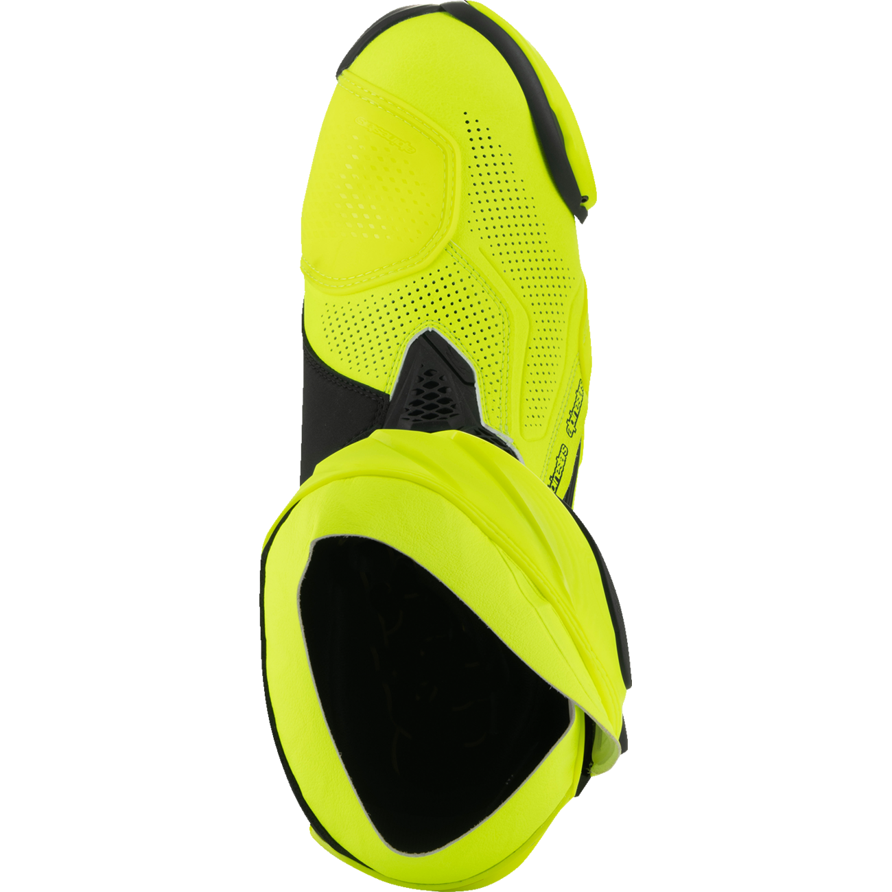 ALPINESTARS Supertech R Vented Boots - Fluorescent Yellow/Black - US 10.5 / EU 45 2220121-551-45