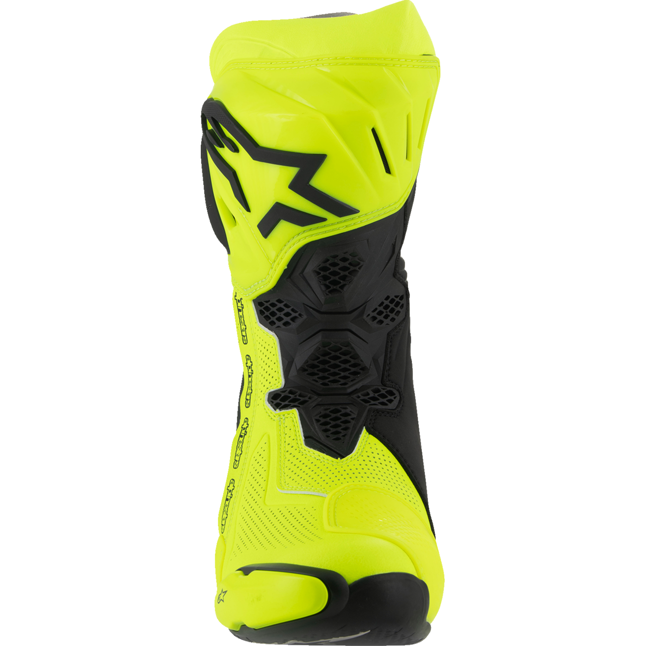 ALPINESTARS Supertech R Vented Boots - Fluorescent Yellow/Black - US 7.5 / EU 41 2220121-551-41