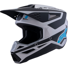ALPINESTARS SM3 Helmet - Heat - Matte Silver/Blue/Black - XL 8301026-1949-XL