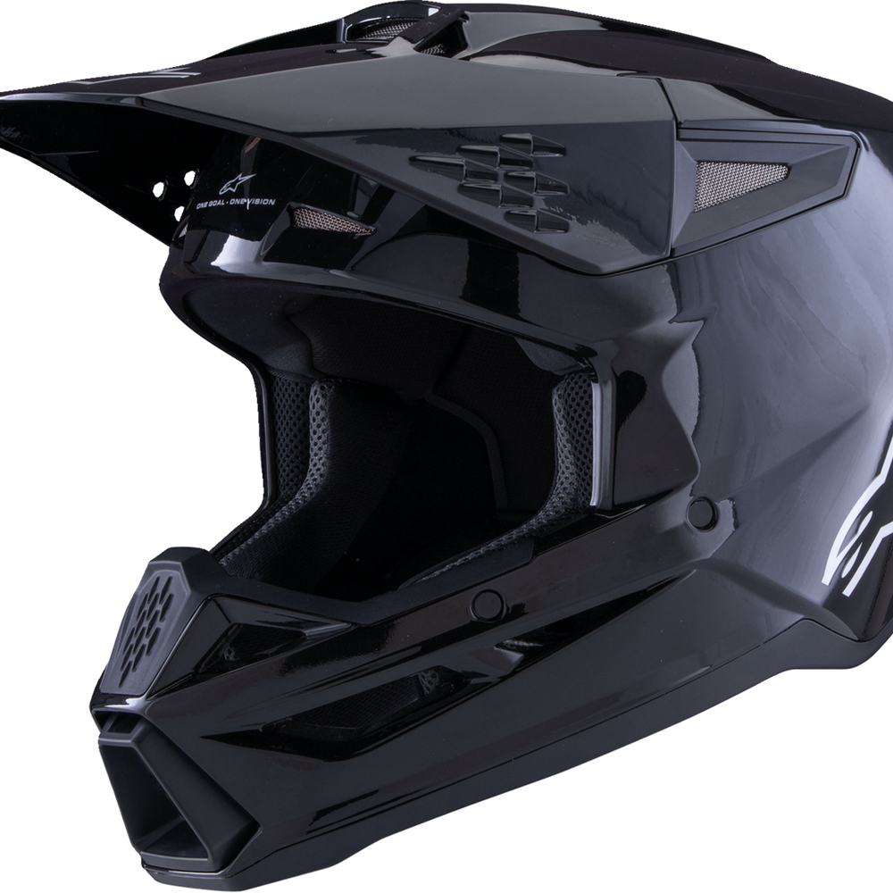 ALPINESTARS SM3 Helmet - Solid - Gloss Black - XS 8300326-1180-XS