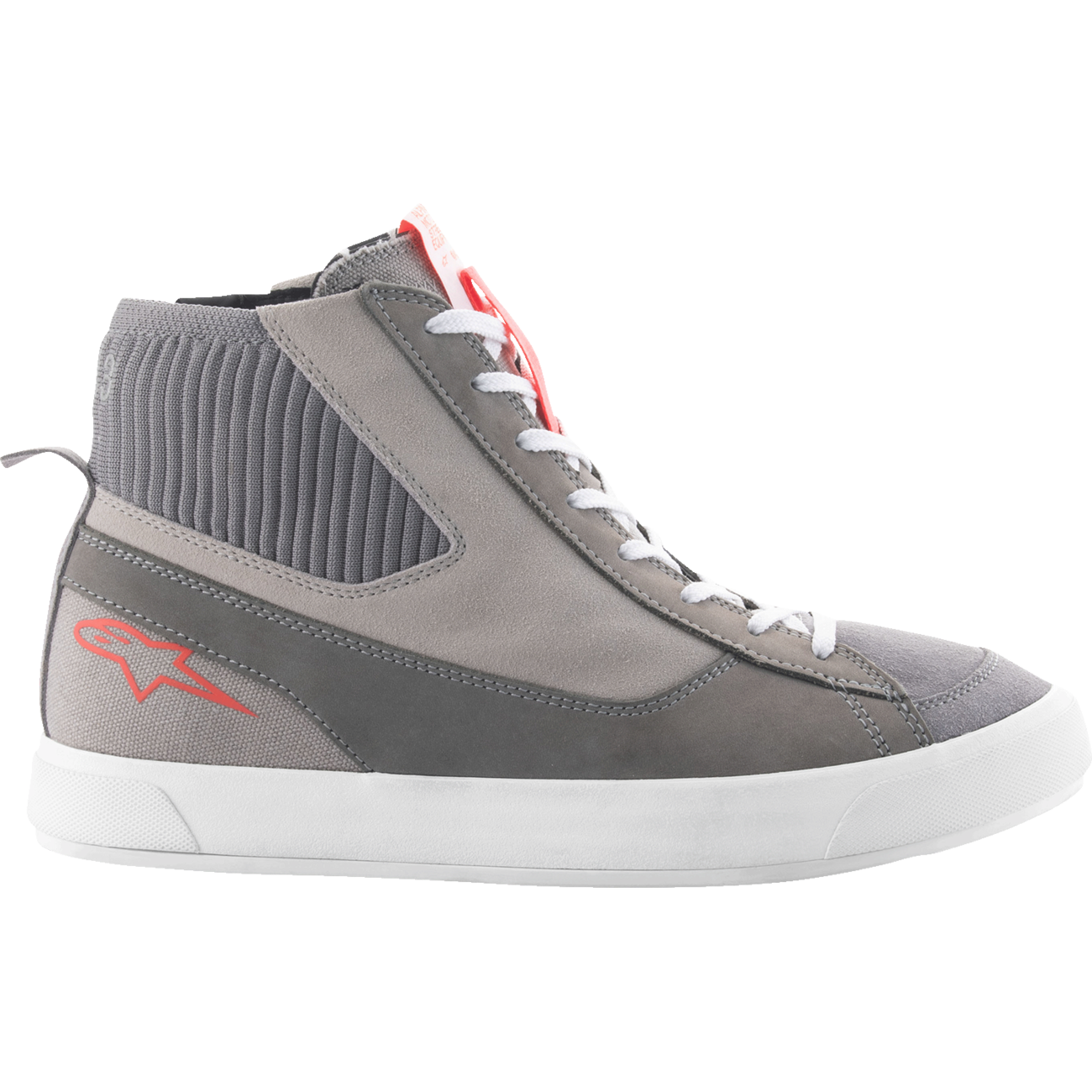 ALPINESTARS Stated Shoes - Gray/Red/White - US 13.5 / EU 47.5 2540124-9251-135