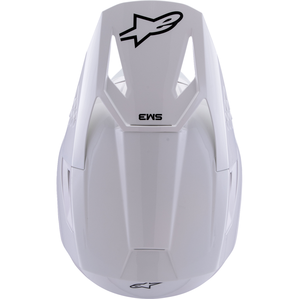 
                      
                        ALPINESTARS SM3 Helmet - Solid - Gloss White - Medium 8300326-2180-M
                      
                    
