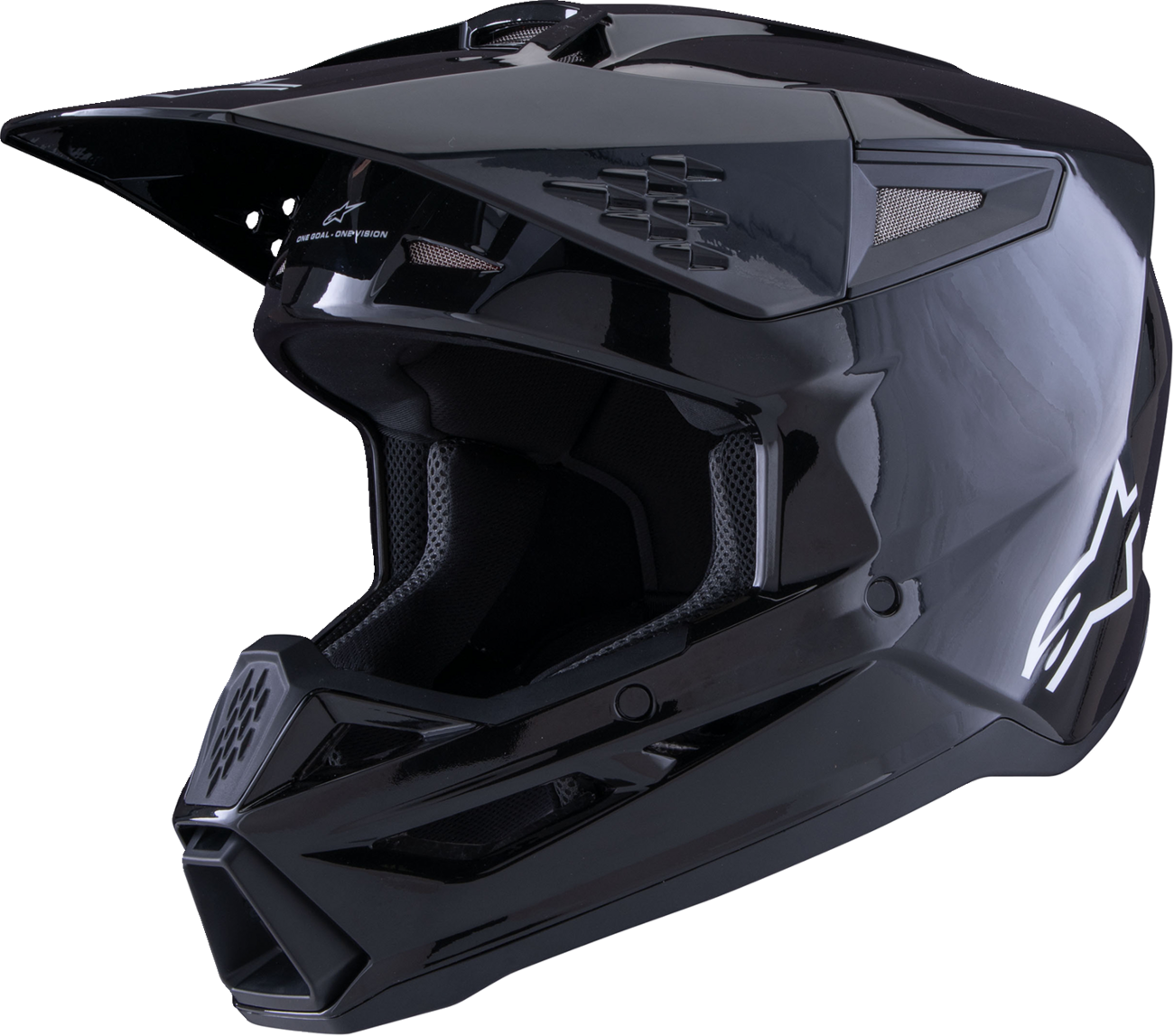 ALPINESTARS SM3 Helmet - Solid - Gloss Black - Medium 8300326-1180-M