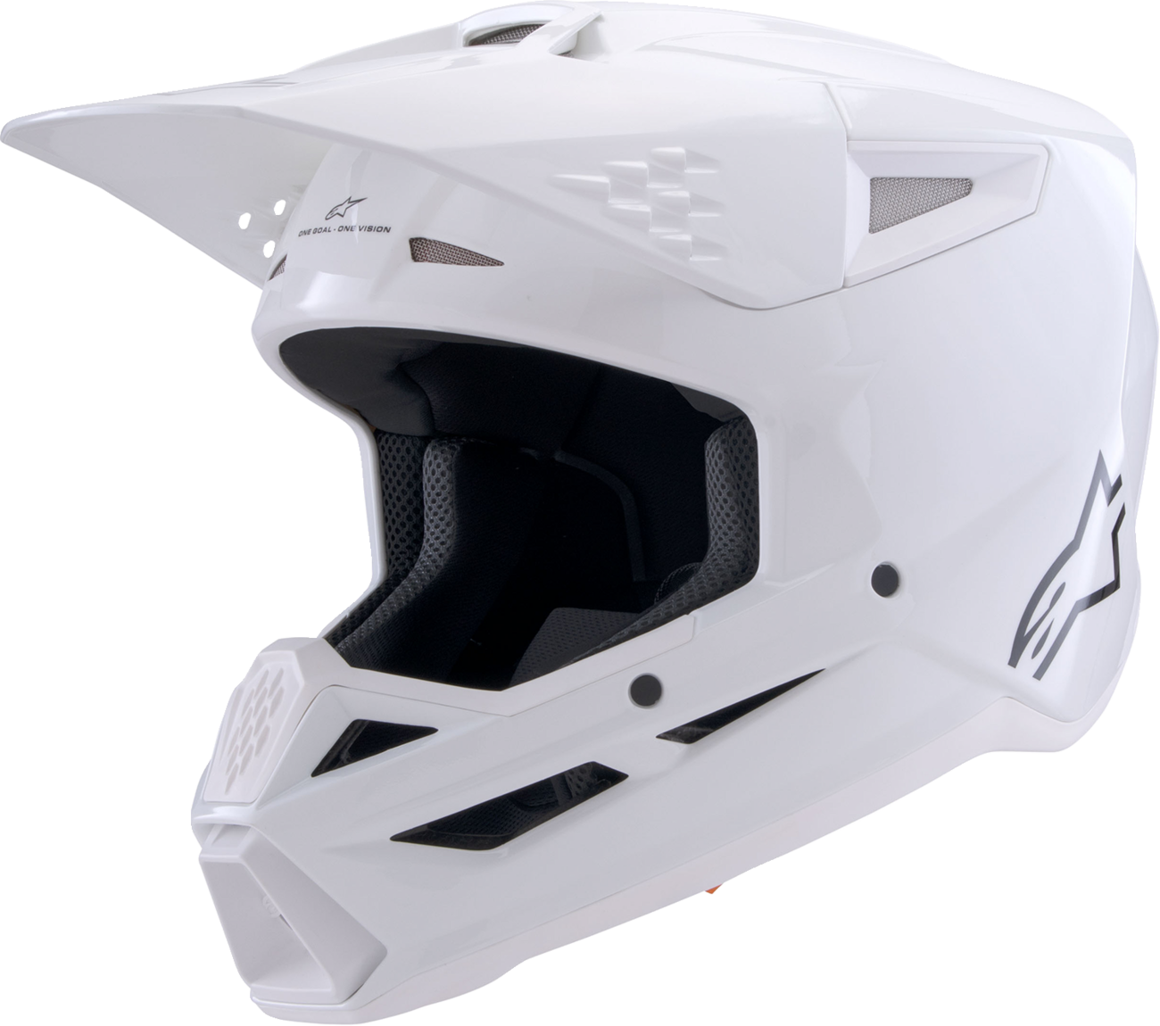 ALPINESTARS SM3 Helmet - Solid - Gloss White - Small 8300326-2180-S