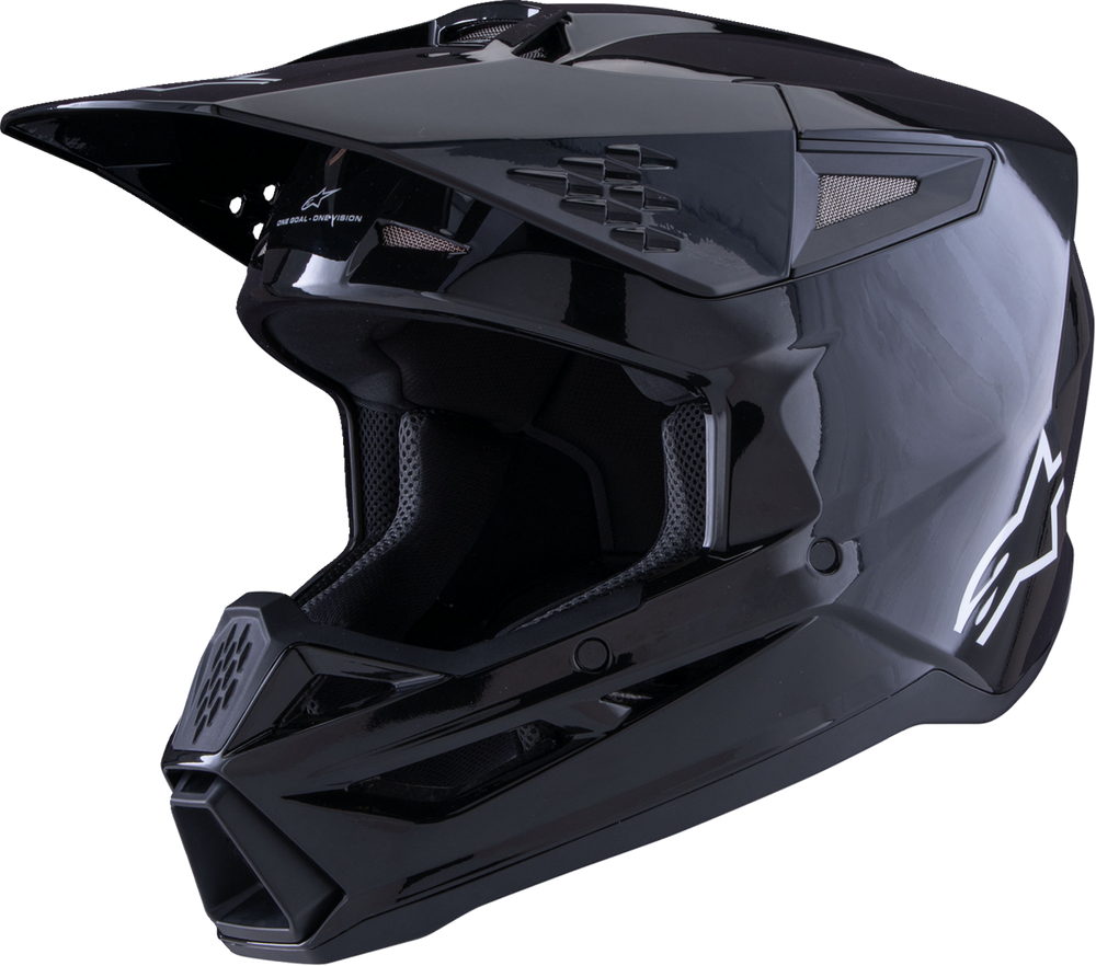 ALPINESTARS SM3 Helmet - Solid - Gloss Black - XL 8300326-1180-XL