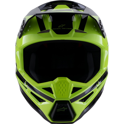 ALPINESTARS SM3 Helmet - Heat - Gloss Yellow Fluo/Black - Large 8301026-5011-L