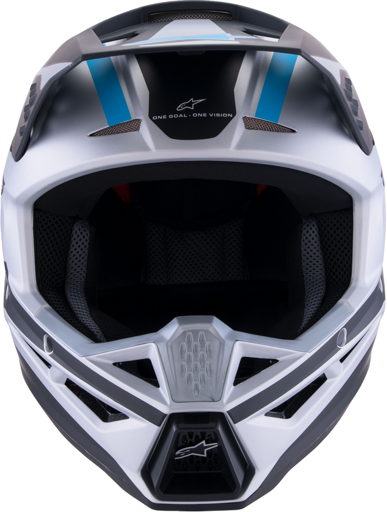 
                      
                        ALPINESTARS SM3 Helmet - Heat - Matte Silver/Blue/Black - Medium 8301026-1949-M
                      
                    