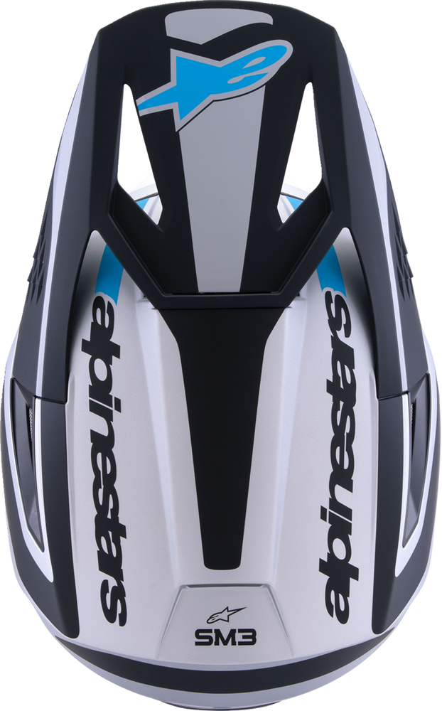 
                      
                        ALPINESTARS SM3 Helmet - Heat - Matte Silver/Blue/Black - Medium 8301026-1949-M
                      
                    