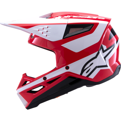 ALPINESTARS SM3 Helmet - Heat - Gloss Red/White/Black - XS 8301026-3126-XS