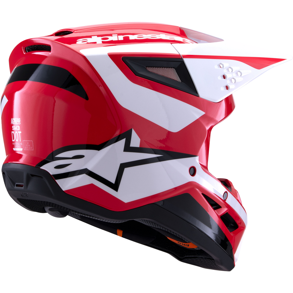 
                      
                        ALPINESTARS SM3 Helmet - Heat - Gloss Red/White/Black - Medium 8301026-3126-M
                      
                    