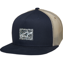 ALPINESTARS Mackinic Trucker Hat - Navy/Khaki - One Size 1215-81350-706-OS