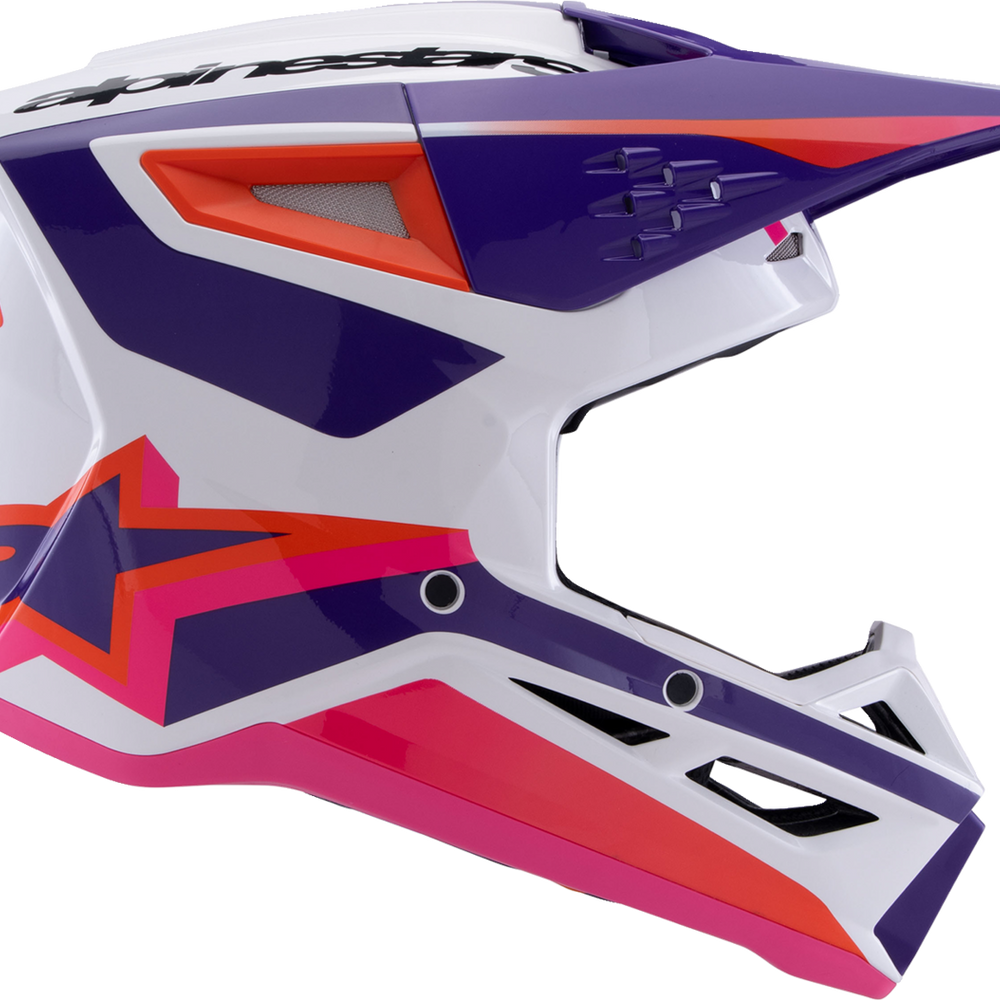 
                      
                        ALPINESTARS SM3 Helmet - Heat - Gloss White/Purple/Pink - Medium 8301026-2052-M
                      
                    