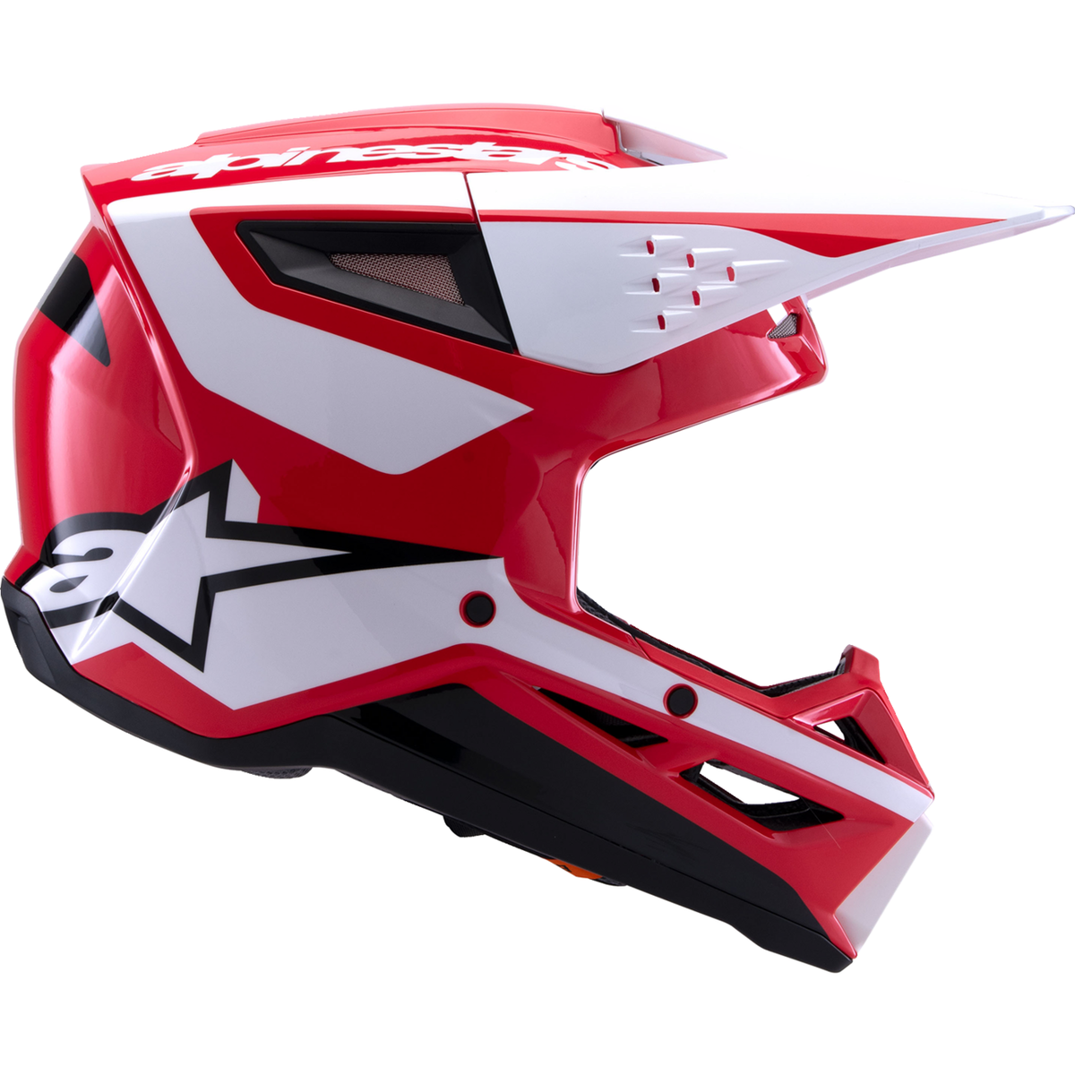 ALPINESTARS SM3 Helmet - Heat - Gloss Red/White/Black - XS 8301026-3126-XS