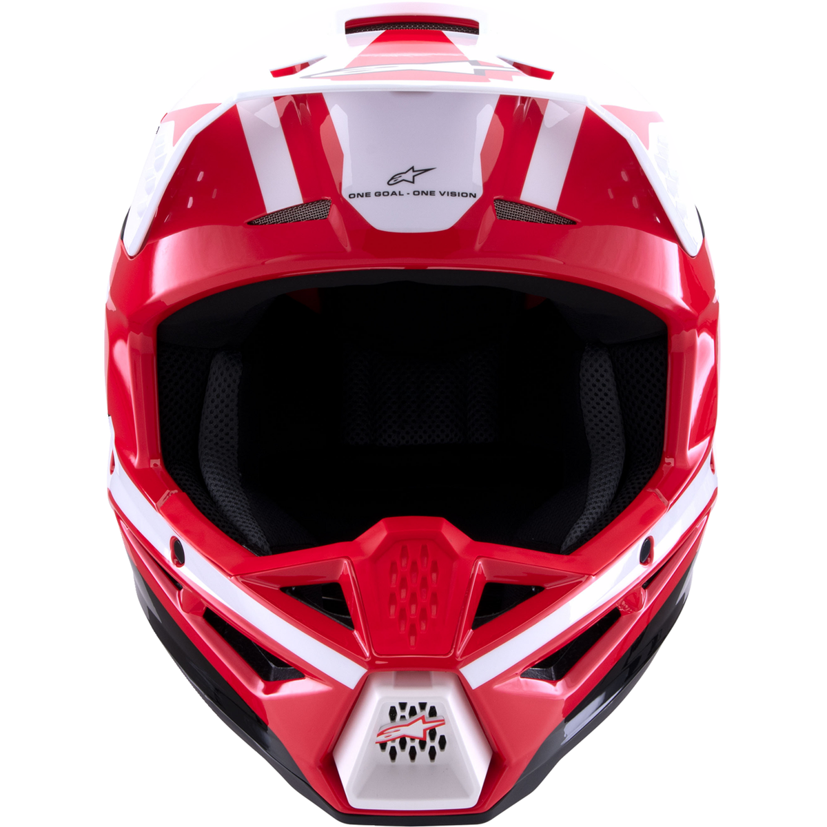 ALPINESTARS SM3 Helmet - Heat - Gloss Red/White/Black - XS 8301026-3126-XS