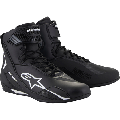 ALPINESTARS Faster-4 Shoes - Black/White - US 10.5 2510425-12-105