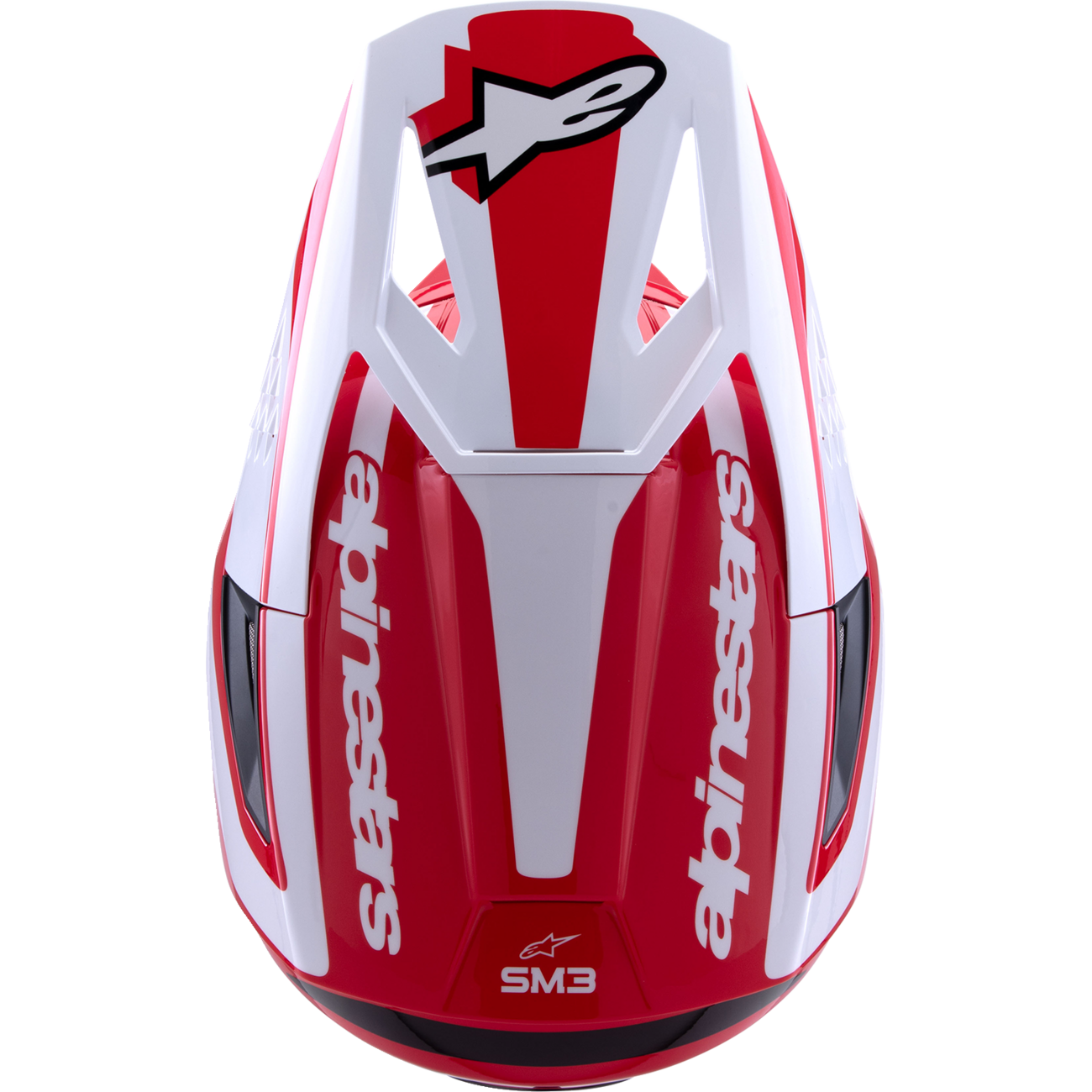 ALPINESTARS SM3 Helmet - Heat - Gloss Red/White/Black - Medium 8301026-3126-M