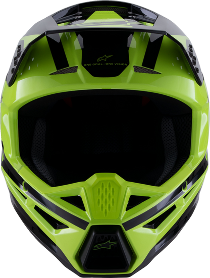 ALPINESTARS SM3 Helmet - Heat - Gloss Yellow Fluo/Black - XS 8301026-5011-XS