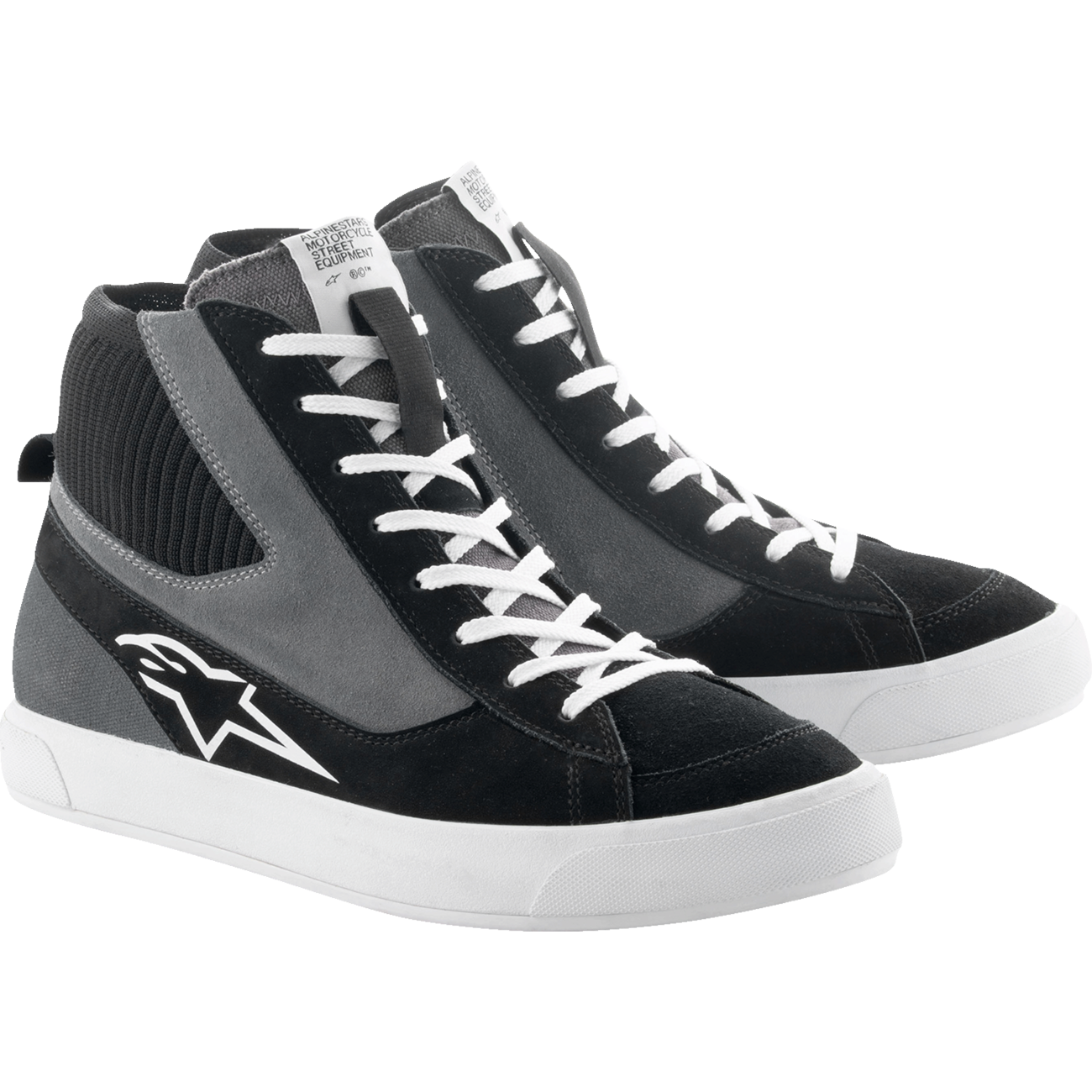 ALPINESTARS Stated Shoes - Black/Gray/White - US 8.5 / EU 41 2540124-1004-85