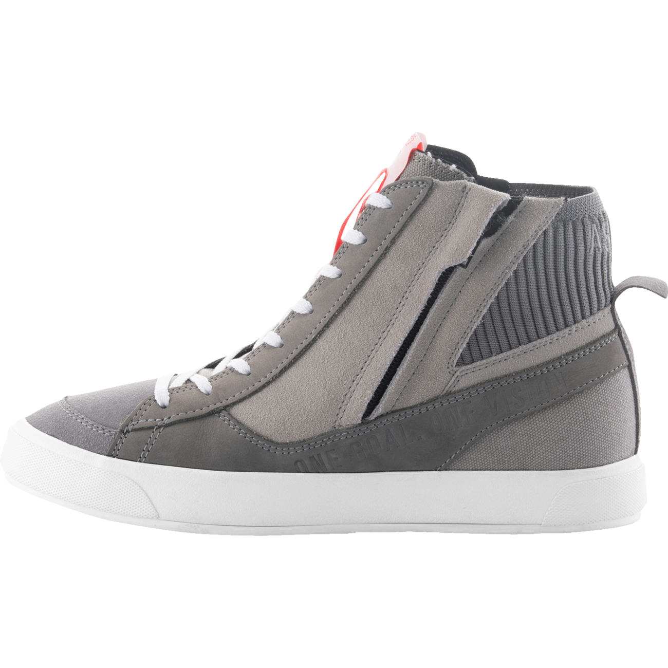 ALPINESTARS Stated Shoes - Gray/Red/White - US 12 / EU 45.5 2540124-9251-12