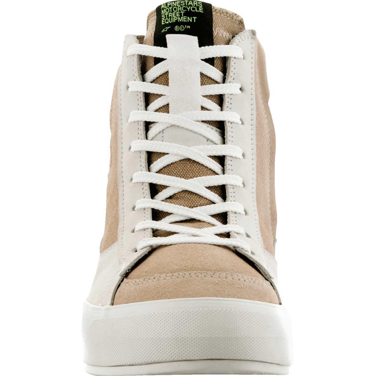 ALPINESTARS Stella Stated Podium Shoes - White/Brown - US 9 / EU 41 2540224-2008-9