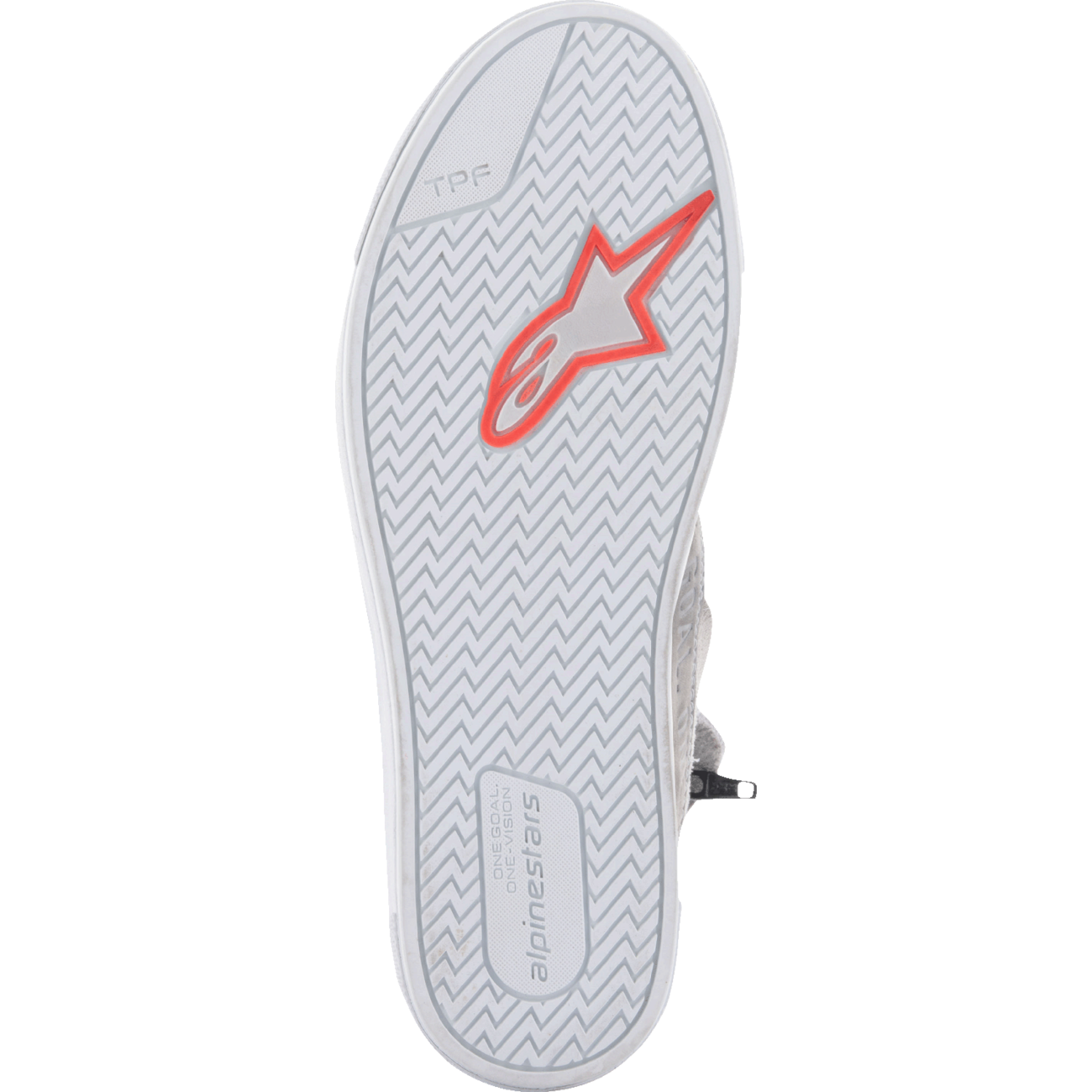 ALPINESTARS Stated Shoes - Gray/Red/White - US 12 / EU 45.5 2540124-9251-12