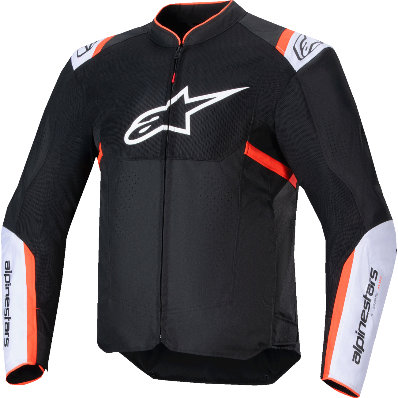ALPINESTARS T-SPS Air v2 Jacket - Black/White/Red Fluo - Large 3301025-1231-L