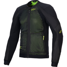 ALPINESTARS Troop-Air Jacket - Black/Fluo Yellow - 2XL 3301225-168-2XL
