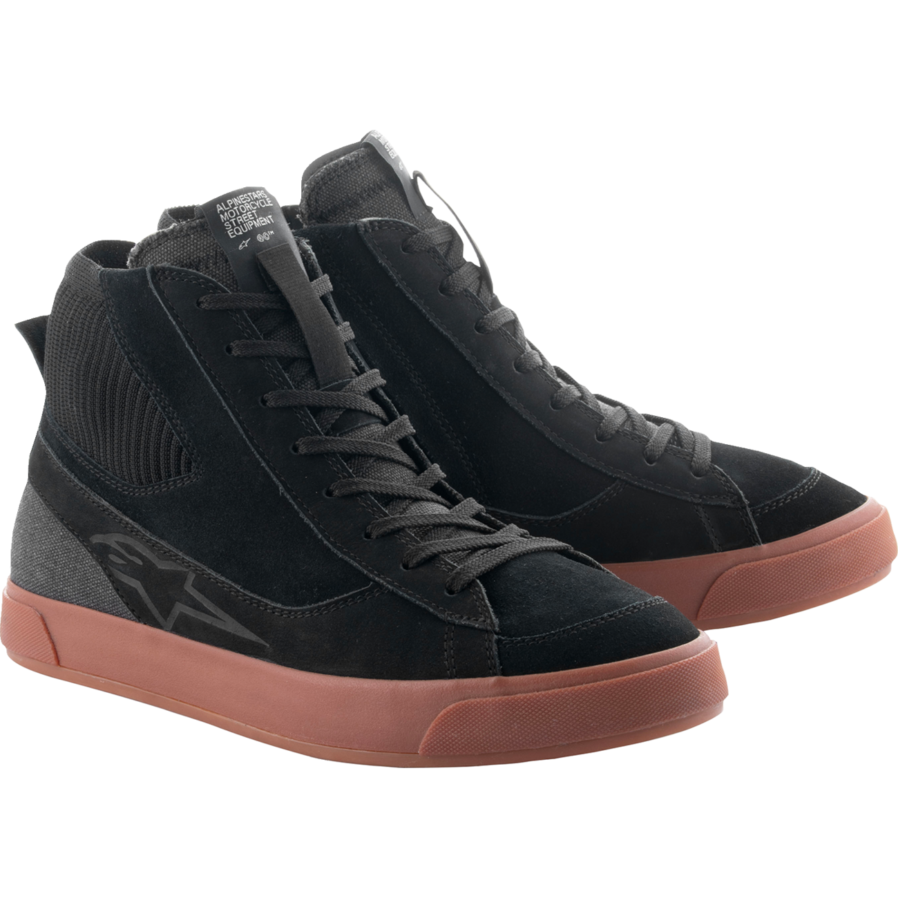ALPINESTARS Stated Shoes - Black/Gum - US 12 / EU 45.5 2540124-1084-12