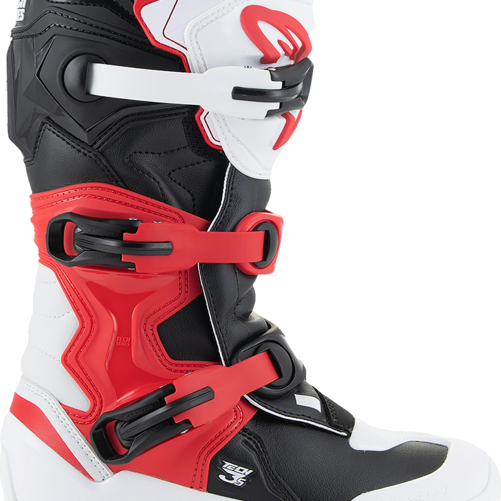 
                      
                        ALPINESTARS Youth Tech3S Boots - White/Black/Red - US 4 / EU 37 2014024-2030-4
                      
                    