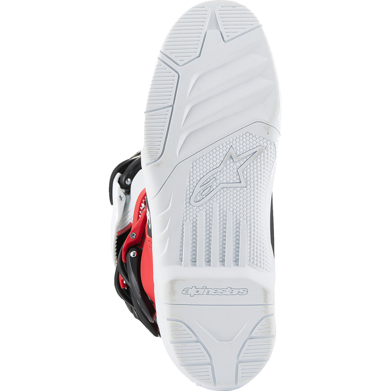 ALPINESTARS Youth Tech3S Boots - White/Black/Red - US 4 / EU 37 2014024-2030-4