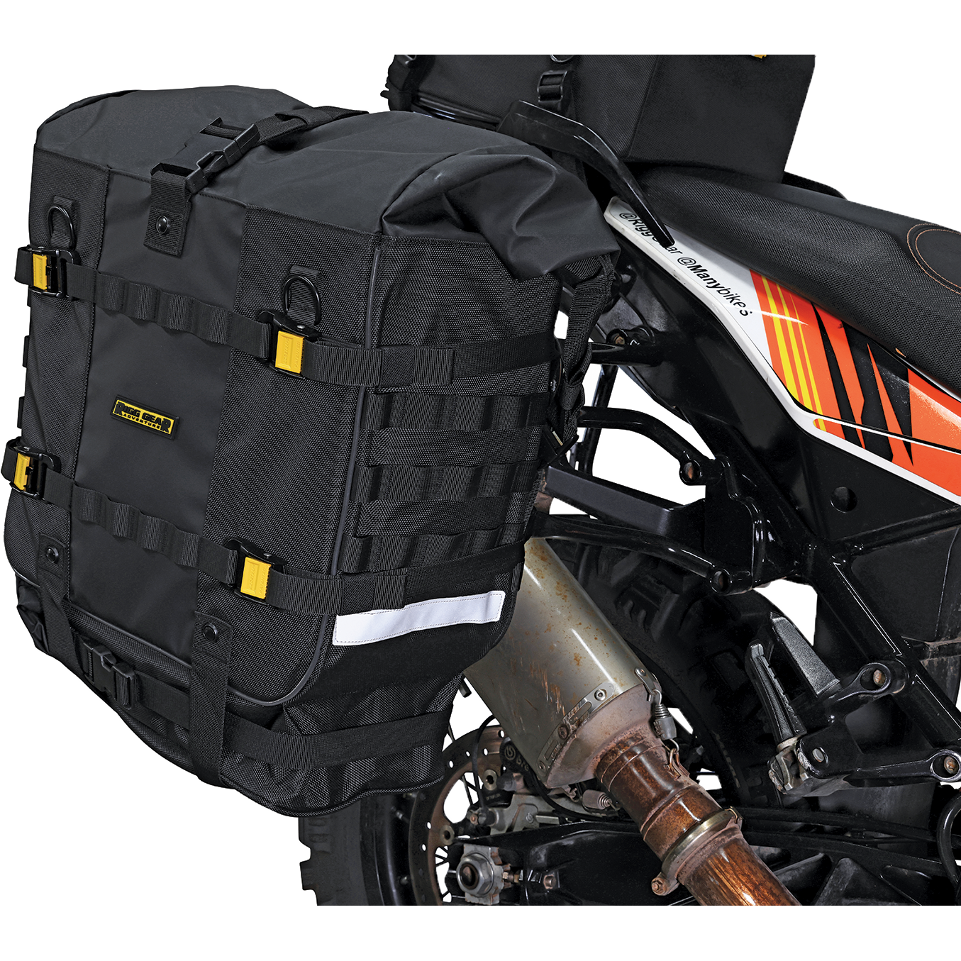 Trails End Adv Saddlebags 25l Per Bag Black