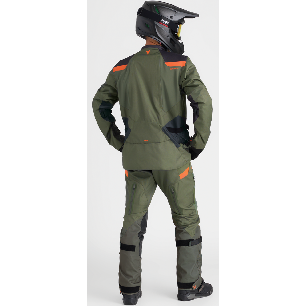 THOR Range Pants - Army/Orange - US 36 2901-12109