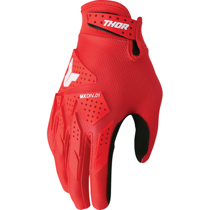 THOR Launchmode XP Gloves - Red - Medium 3330-8163