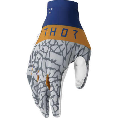 THOR Sportmode Bravo Gloves - Navy/Copper - XS 3330-8236