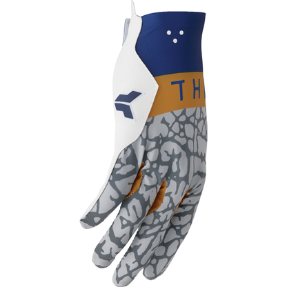 THOR Sportmode Bravo Gloves - Navy/Copper - XS 3330-8236