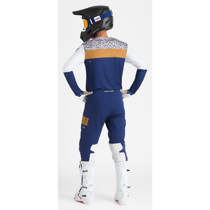 THOR Sportmode Bravo Gloves - Navy/Copper - XS 3330-8236