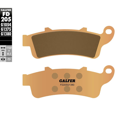 Brake Pads Sintered Fd205g1380