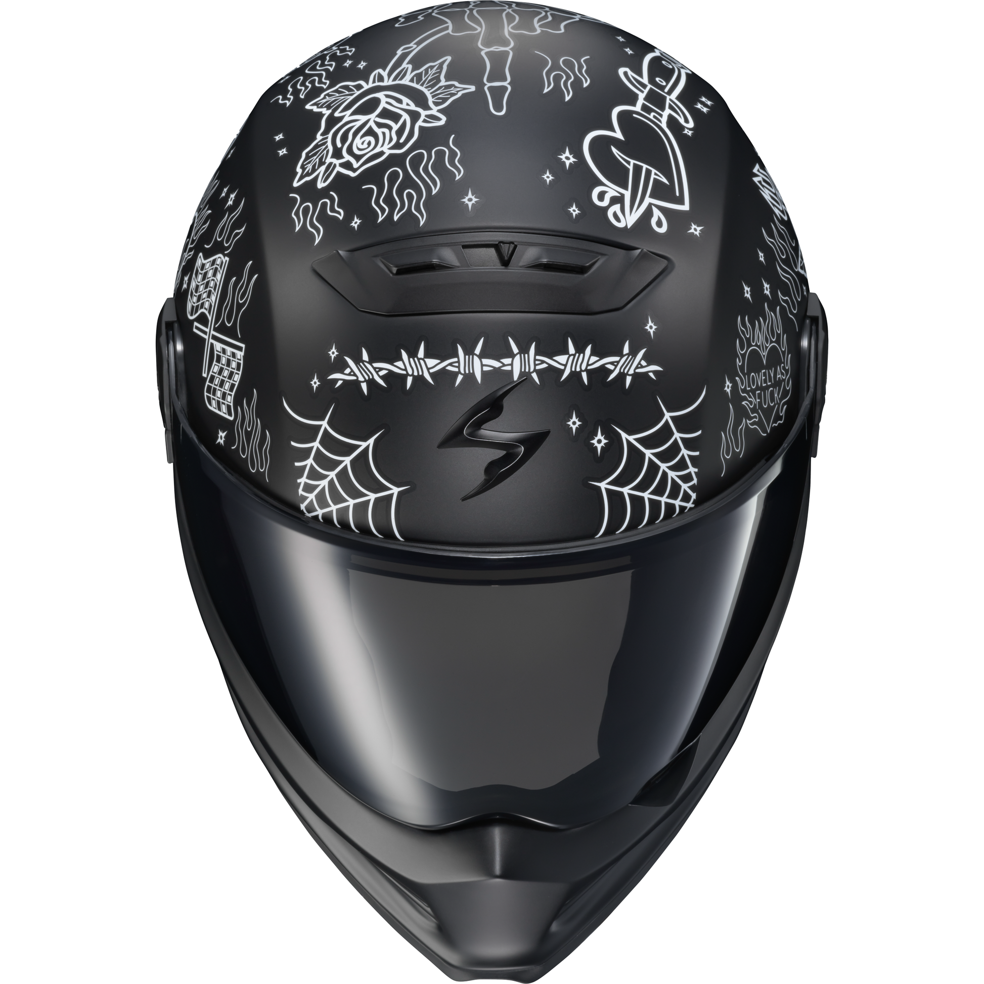 Covert Fx Full Face Helmet The Litas 2 Black Lg