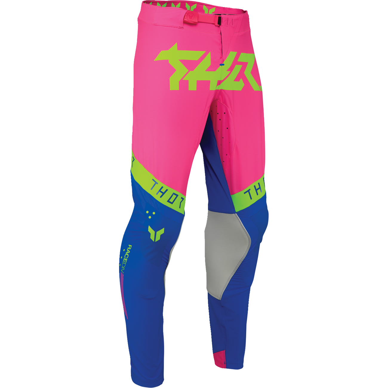 THOR Sportmode Flite Neon [LE] Pants - Neon Pink/Blue - US 34 2901-12403