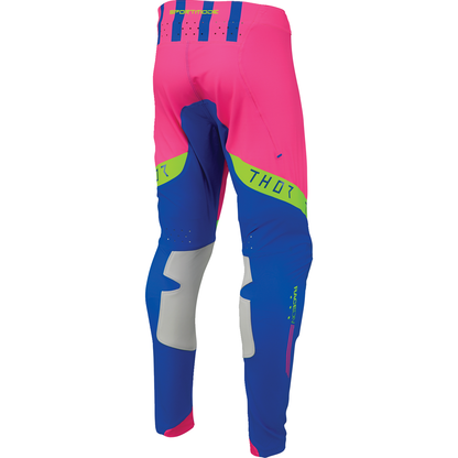 THOR Sportmode Flite Neon [LE] Pants - Neon Pink/Blue - US 34 2901-12403