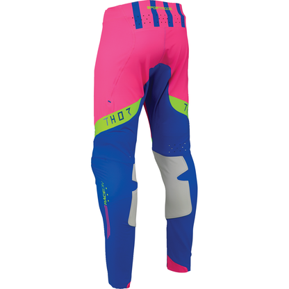 THOR Sportmode Flite Neon [LE] Pants - Neon Pink/Blue - US 34 2901-12403