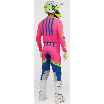THOR Sportmode Flite Neon [LE] Pants - Neon Pink/Blue - US 34 2901-12403