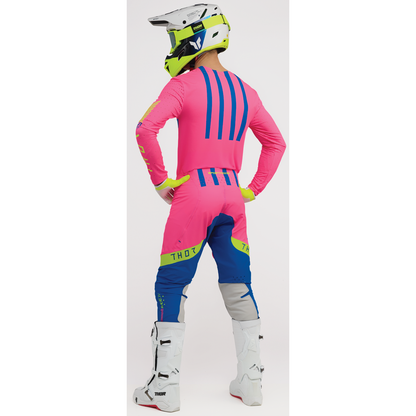 THOR Sportmode Flite Neon [LE] Pants - Neon Pink/Blue - US 34 2901-12403