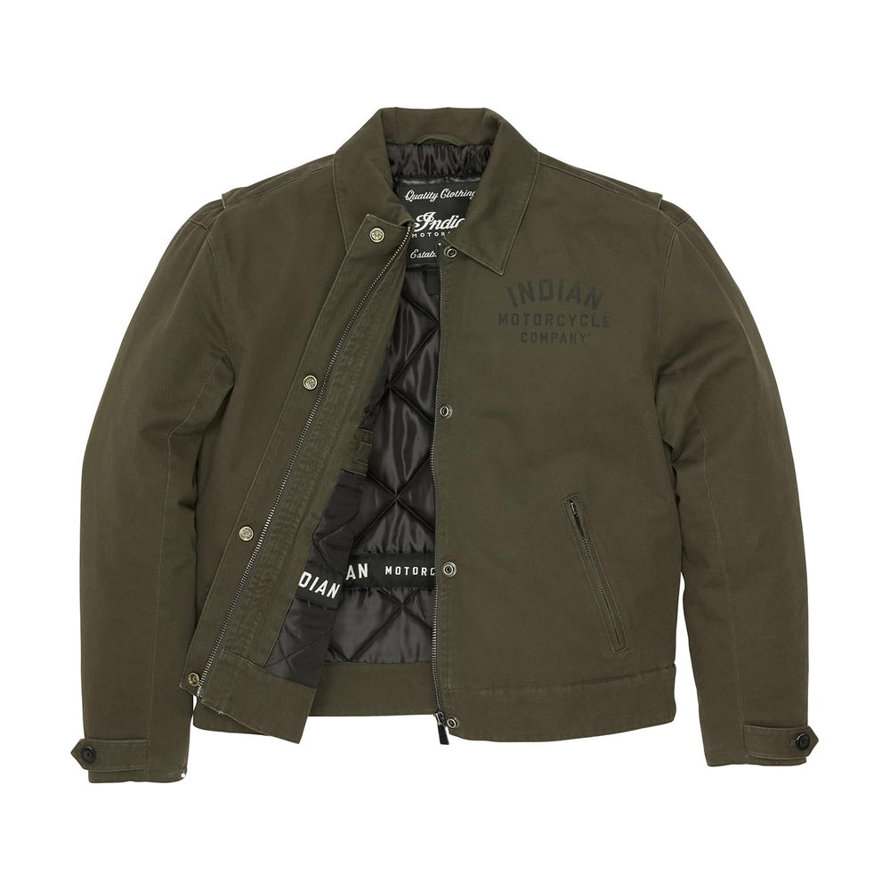 
                      
                        Indian Motorcycle Women's Bobbi Jacket, Dark Green - L - 286464706
                      
                    